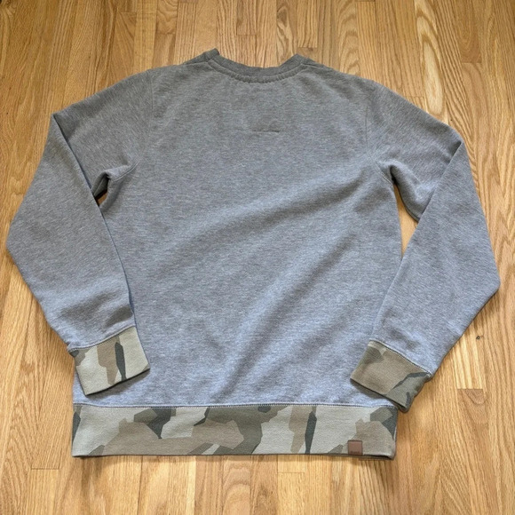 Bench | Grey and Camo Crewneck Sweater - Picture 7 of 7